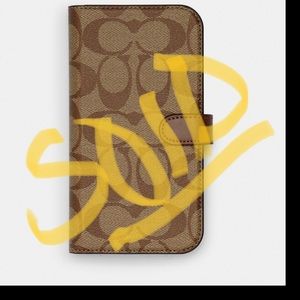 Coach IPhone 12 Pro Max Wallet Case